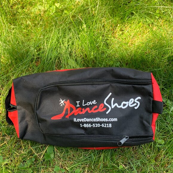 New Listing: "I Love Dance Shoes" Felicia Peep-Toe Dance Shoes with Rhi… - Picture 10 of 13